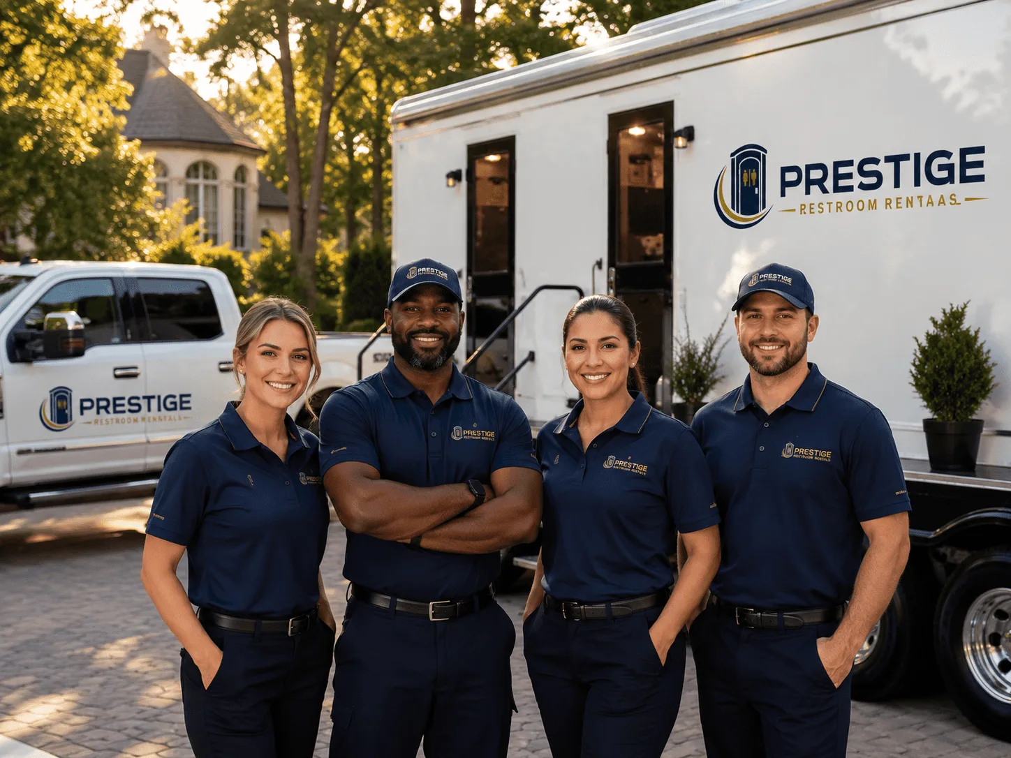 Trusted Luxury Portable Restrooms company in Rudd, IA